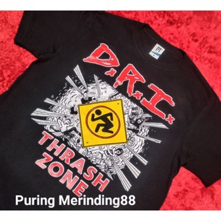 D.r.i เสื้อยืด พิมพ์ลาย Thrash Zone