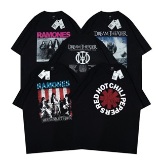 เสื้อยืด พิมพ์ลาย Ramones | พริกแดง พริกหวาน | เครื่องทําน้ําอุ่นในฝัน | Rhcp