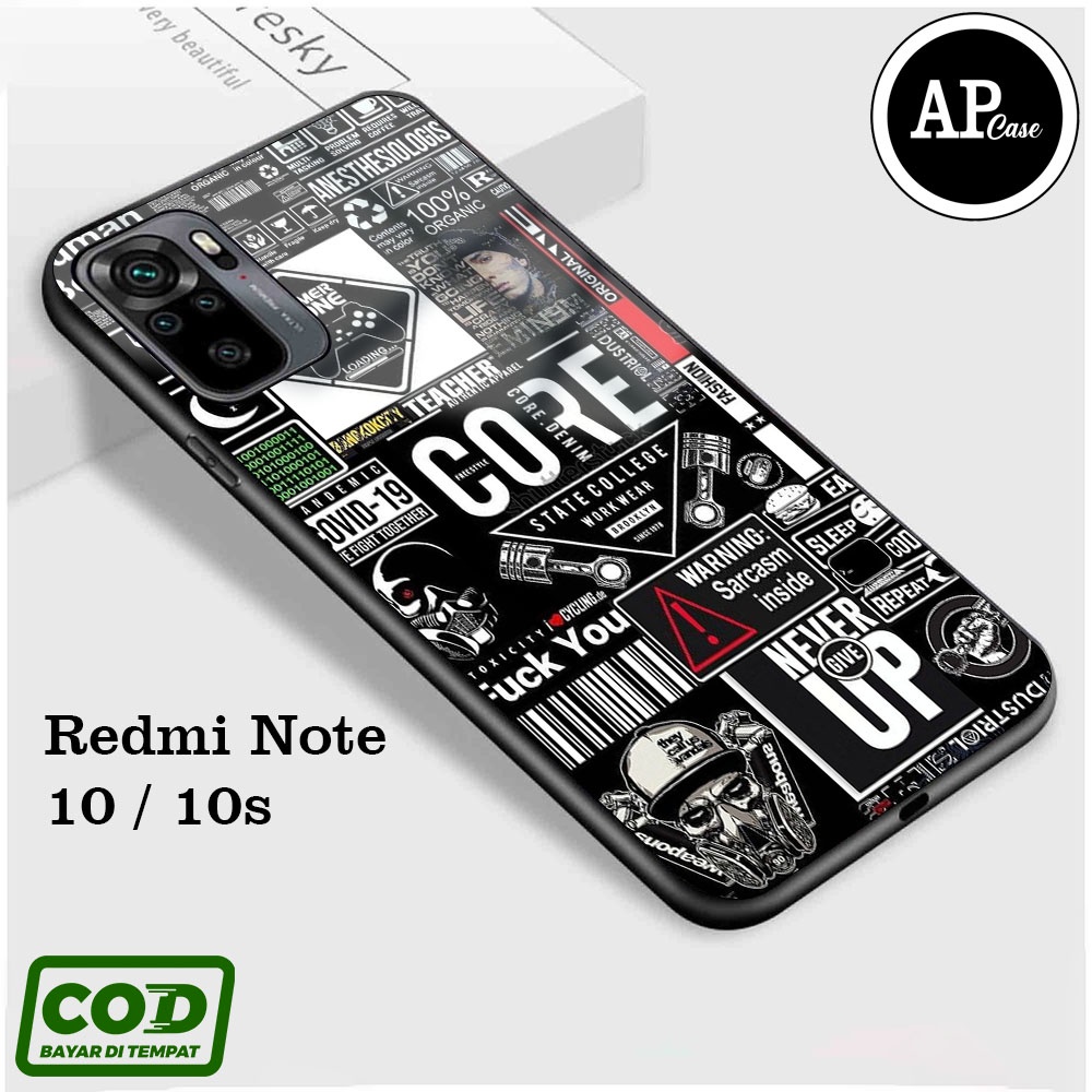 เคส HP XIAOMI REDMI NOTE 10 / 10S - เคส XIAOMI REDMI NOTE 10 / 10S เคส Ap 018 XIAOMI REDMI NOTE 10 /