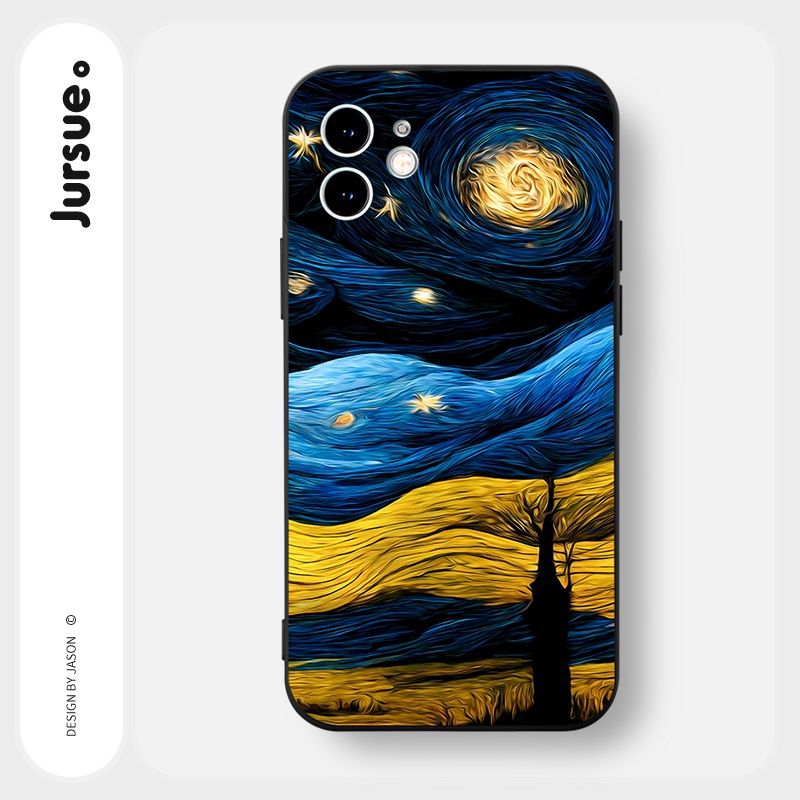 JURSUE เคสไอโฟน เคสซิลิโคนนุ่มกันกระแทกน่ารักตลก เคสโทรศัพท์ สีดำ Compatible for iPhone 17 16 15 14 13 12 11 Pro Max SE 2020 X XR XS 8 7 Plus พลัส Y3001
