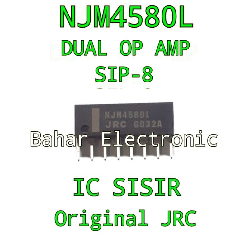 Ic 4580 NJM4580L COMB SIP-8 Original JRC