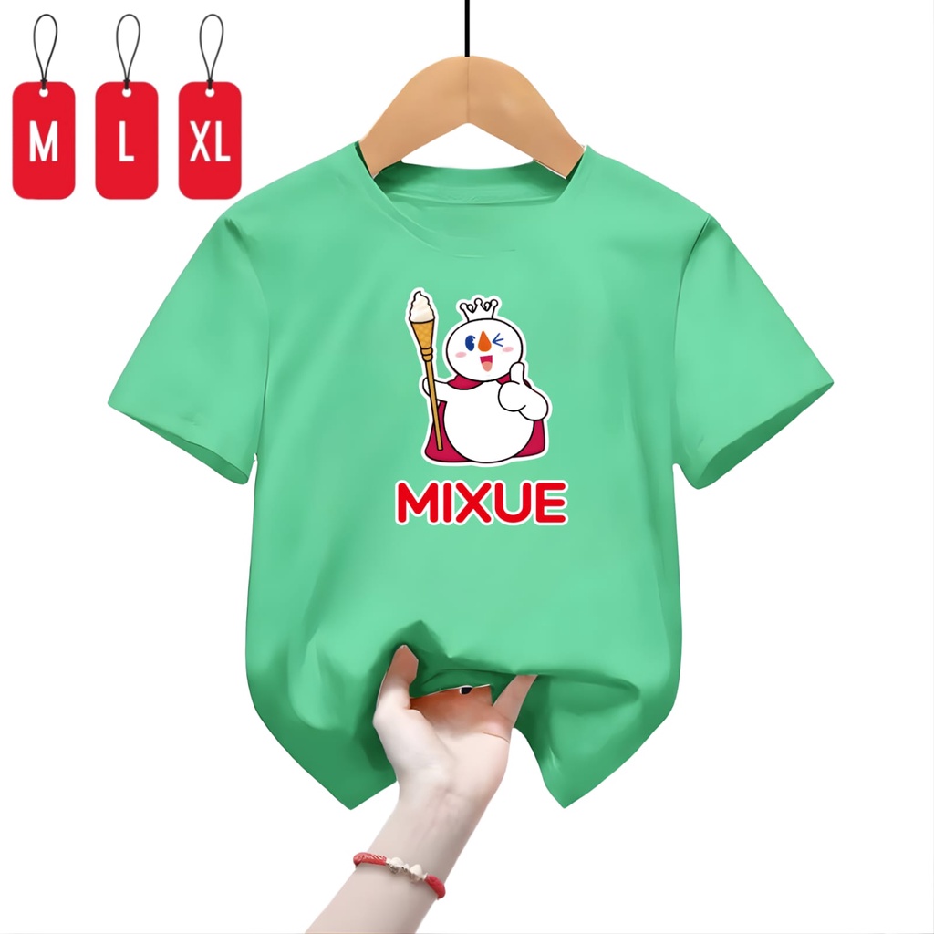 เสื้อยืด Mixue Top Boys & Girls M,L,XL