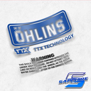 สติกเกอร์กันกระแทก Ohlins TTX