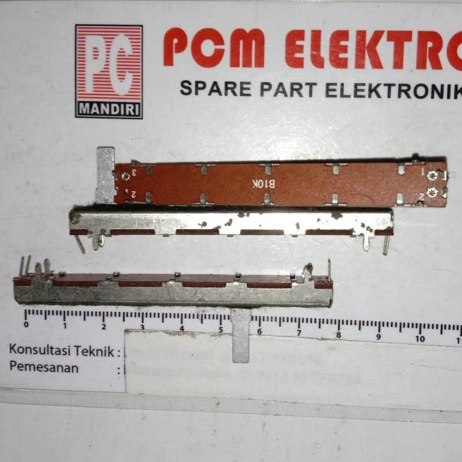 FENDER potentiometer 10k Mono Slide 7.5cm 10k B103 103 B10 K 2 x 1 pcmelektrob90 Lets Order