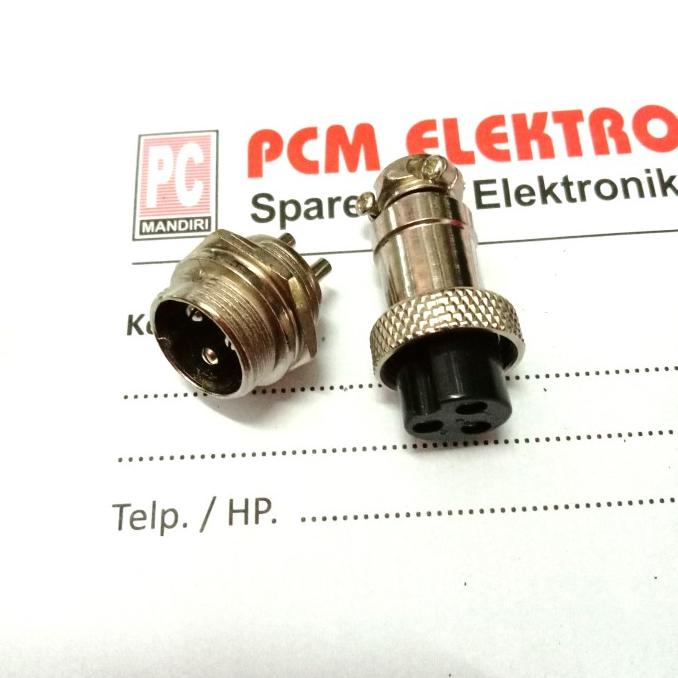 CB GX16 3p 16 มม. 16 มม.ขั้วต่อคู่ชายหญิง pcmelektrob9090