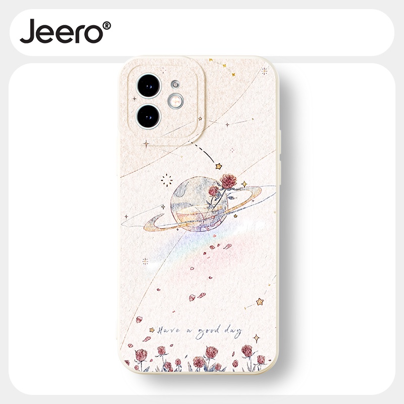 Jeero เคสไอโฟน เคสซิลิโคนนุ่มกันกระแทกน่ารักตลก เคสโทรศัพท์ Compatible for iPhone 16 15 14 13 12 11 Pro Max SE 2020 X XR XS 8 7 6 6S Plus พลัส HFF2569