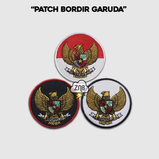 Garuda EMBLEM PATCH แพทช์ แพทช์เย็บปักถักร้อย ผ้ากํามะหยี่ BANDUNG