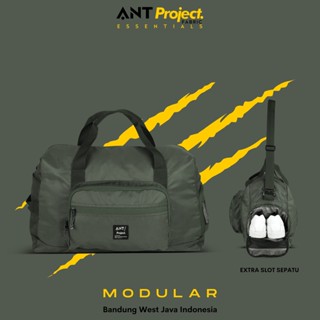 Ant PROJECT - Duffel กระเป๋ายิม แบบแยกส่วน - กระเป๋ากีฬา ดัฟเฟิล