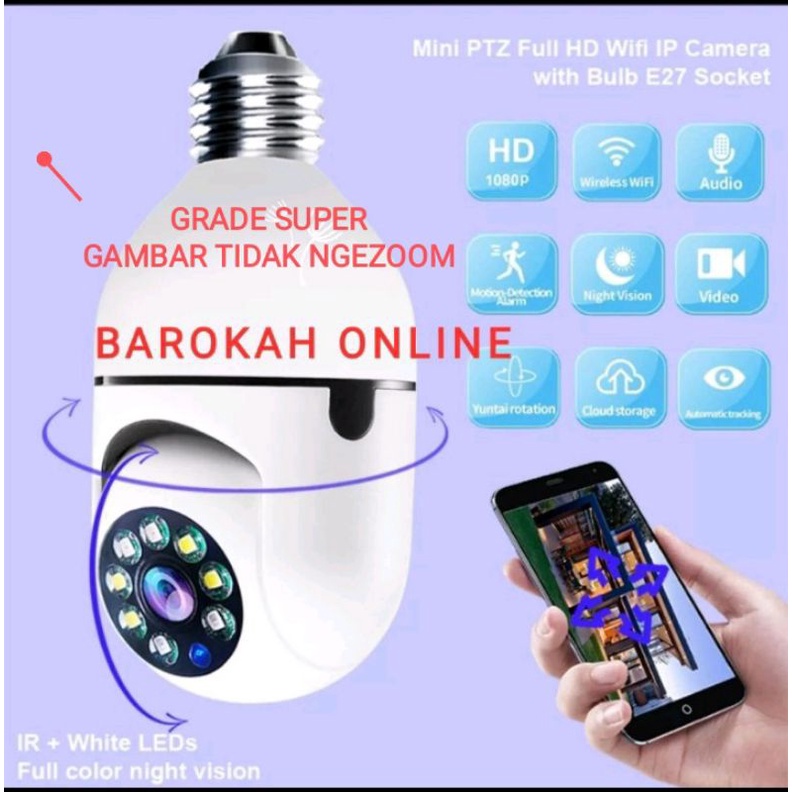 กล้อง IP กล้องวงจรปิด BOHLAM V380 / V380PRO 8MP PTZ SPEED DOME MINI COLOR NIGHT