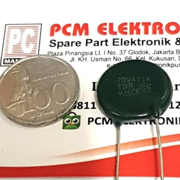 โลหะออกไซด์ Vartor MOV ZNR TNR 471 20k k 471K 470PF20K 471k20 pcmelektrob90 ซื้อกันเถอะ
