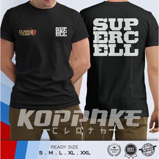 เสื้อยืด พิมพ์ลาย Coc Supercell DB Distro