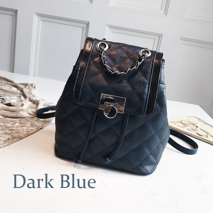 LADIESSTYLE - กระเป๋าผู้หญิง กระเป๋าเป้ หนัง PU 22 Cm x 14 Cm x 25 Cm - 650 Grams [208]