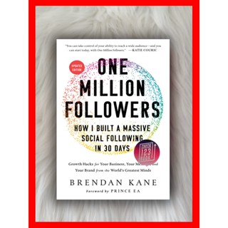 One Million Followers โดย Brendan Kane HARDCOVER