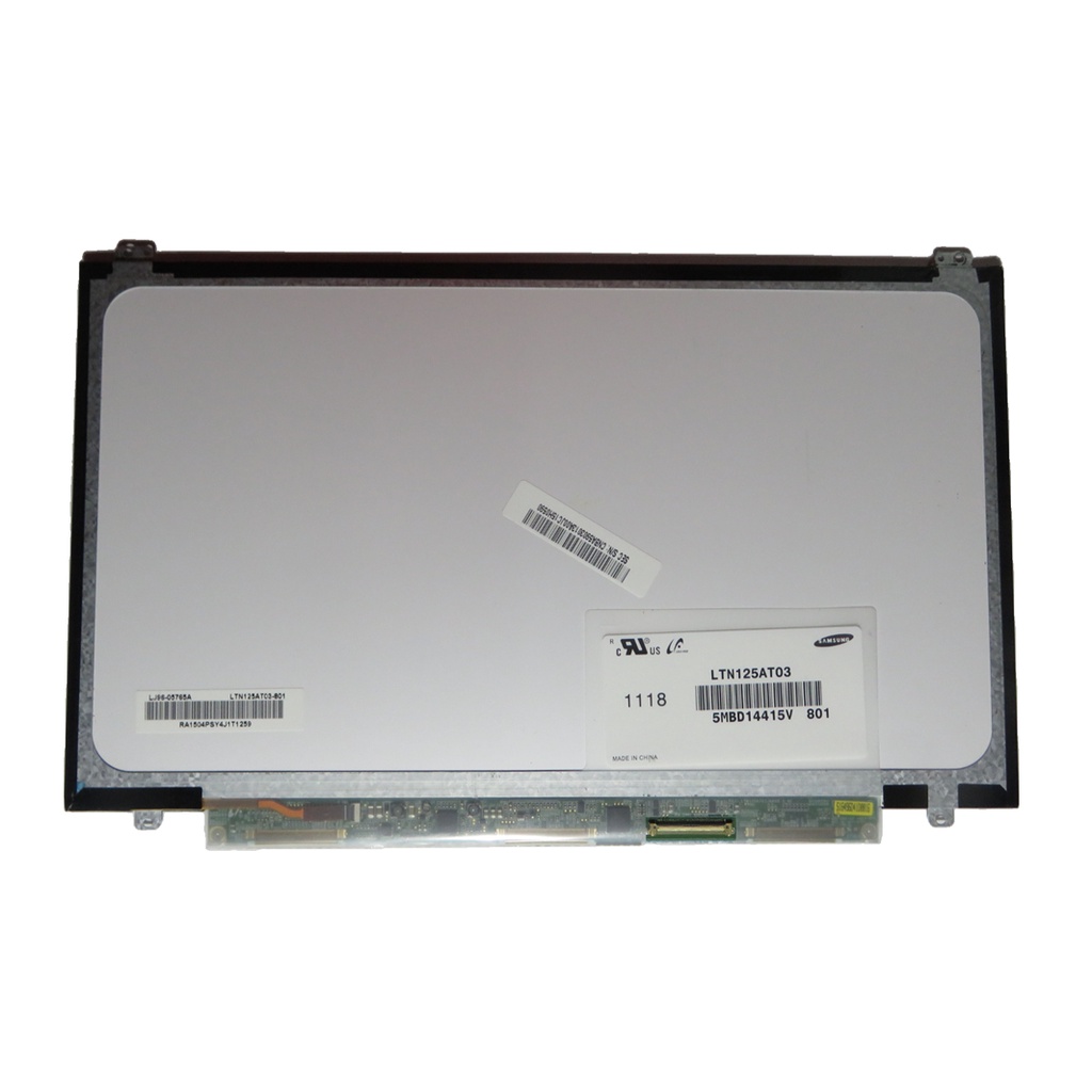 12.5 นิ้ว 40พิน สำหรับ Samsung 350U2B-A04 NP400B2B NP350U2A A01 LTN125AT03-803 801 แผงหน้าจอ LCD สำห