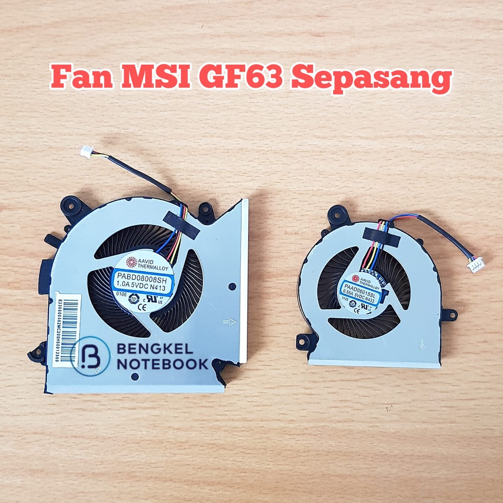MSI GF63 GF65 WF65 MS-16R1 MS-16R2 MS-16R3 A9SE A9SD A10SD A10SE N413 N433 คู่ประเภท A