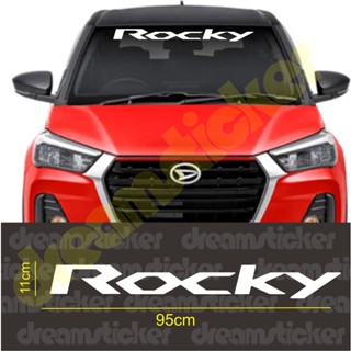 สติกเกอร์ติดกระจกรถยนต์ ลาย Daihatsu Rocky