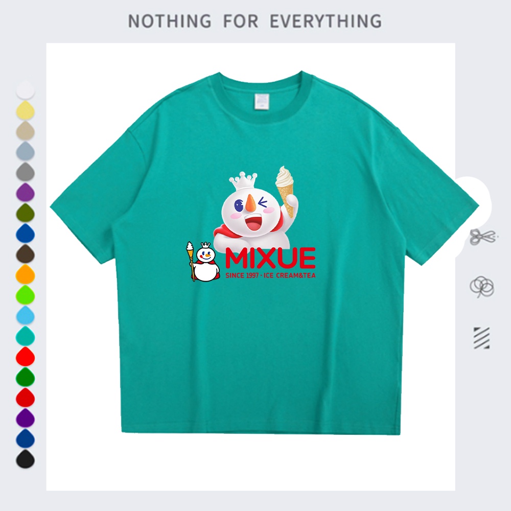 เสื้อยืด MIXUE SCREEN-PRINTED CAN BE UNISEX MIXUE II เสื้อยืด