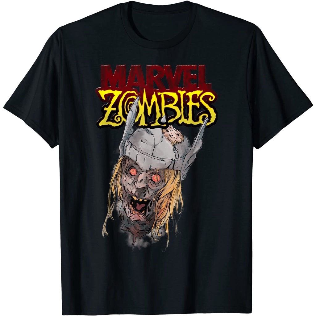 เสื้อยืด Marvel Zombies Thor Zombie Head