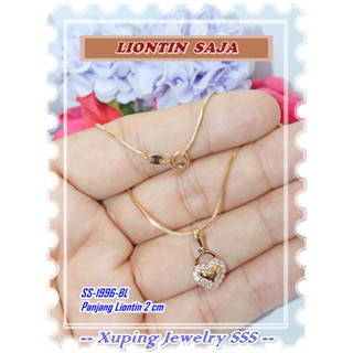 จี้ชุบทอง 18k SS-1996-BL Love Gold