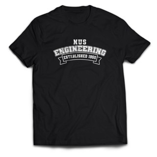 เสื้อยืด พิมพ์ลาย NUS ENGINEERING National University of Singapore สําหรับผู้ชาย และผู้ใหญ่