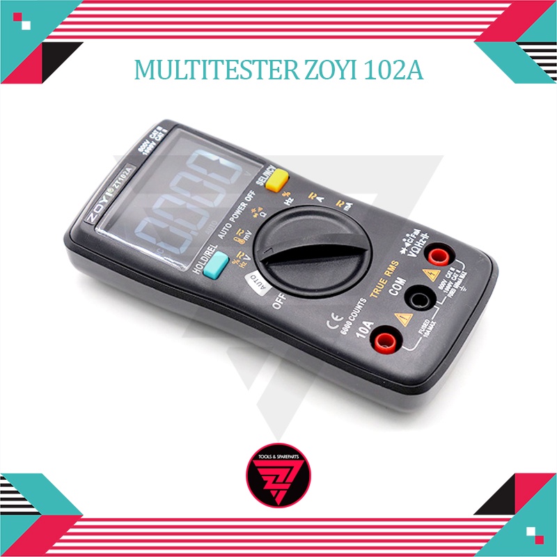 Zoyi ZT-102A มัลติเทสเตอร์