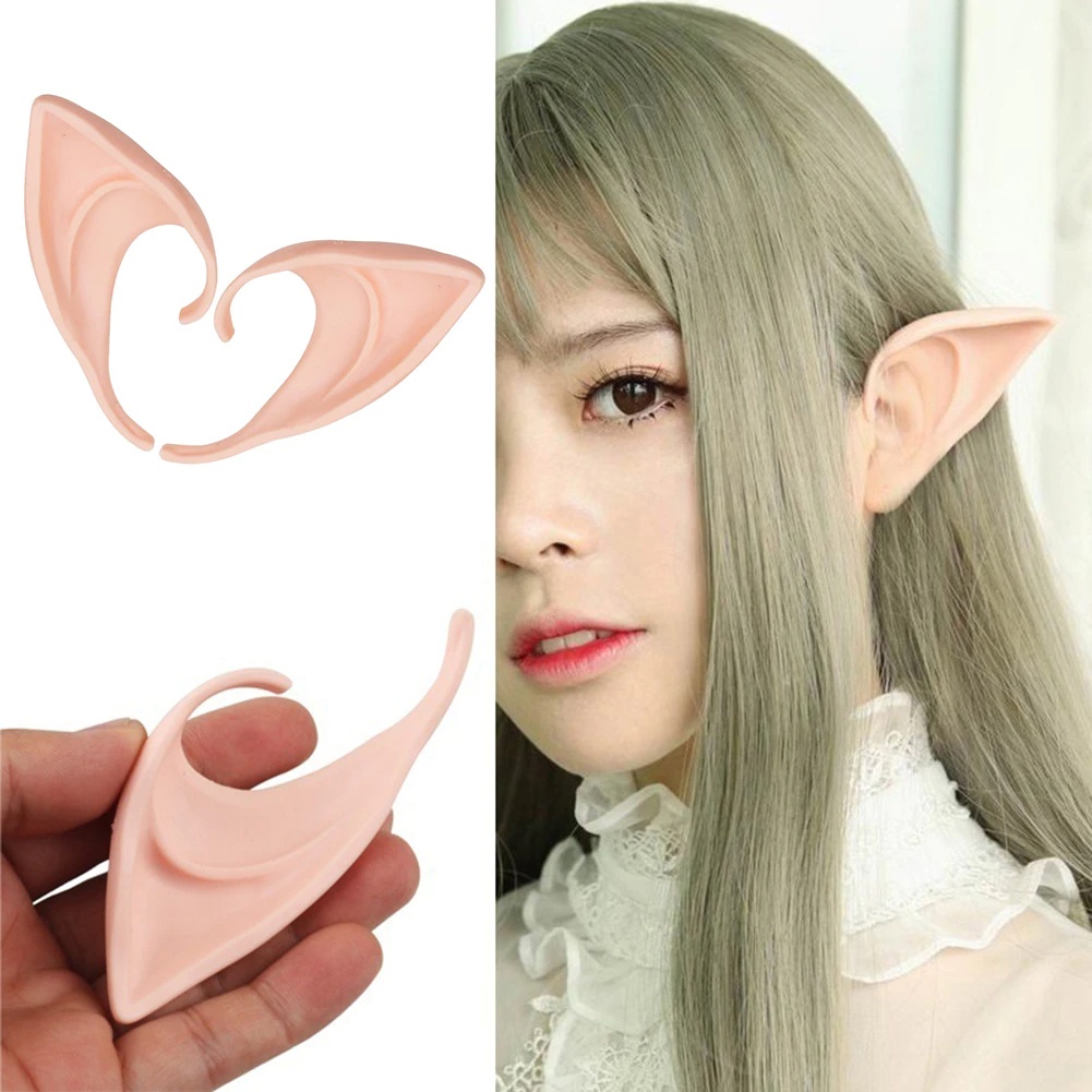 R3S Jokeolly Fake Elf Ear คอสเพลย์หูมุมปลอม - Jk-666 - Light Skin R3WS