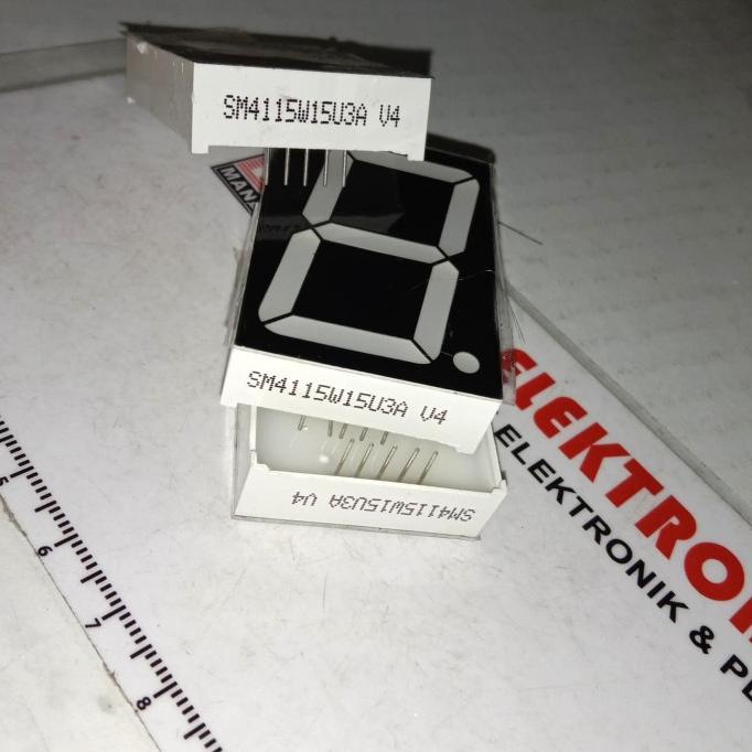 LED 7segmen 1.5 นิ้ว 1.5 นิ้ว 4115 7 Segment seven Segment SM4115 pcmelektrob90 รับประกัน