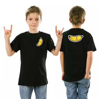 Gazkids เสื้อยืด ลายกล้วยน่ารัก สําหรับเด็กอายุ 1-12 ปี