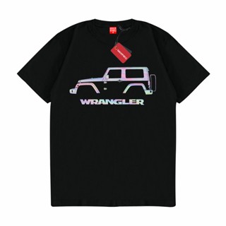 เสื้อยืด ลาย Sakazuki RUBICON WRANGLER JEEP 2 ประตู สําหรับรถยนต์