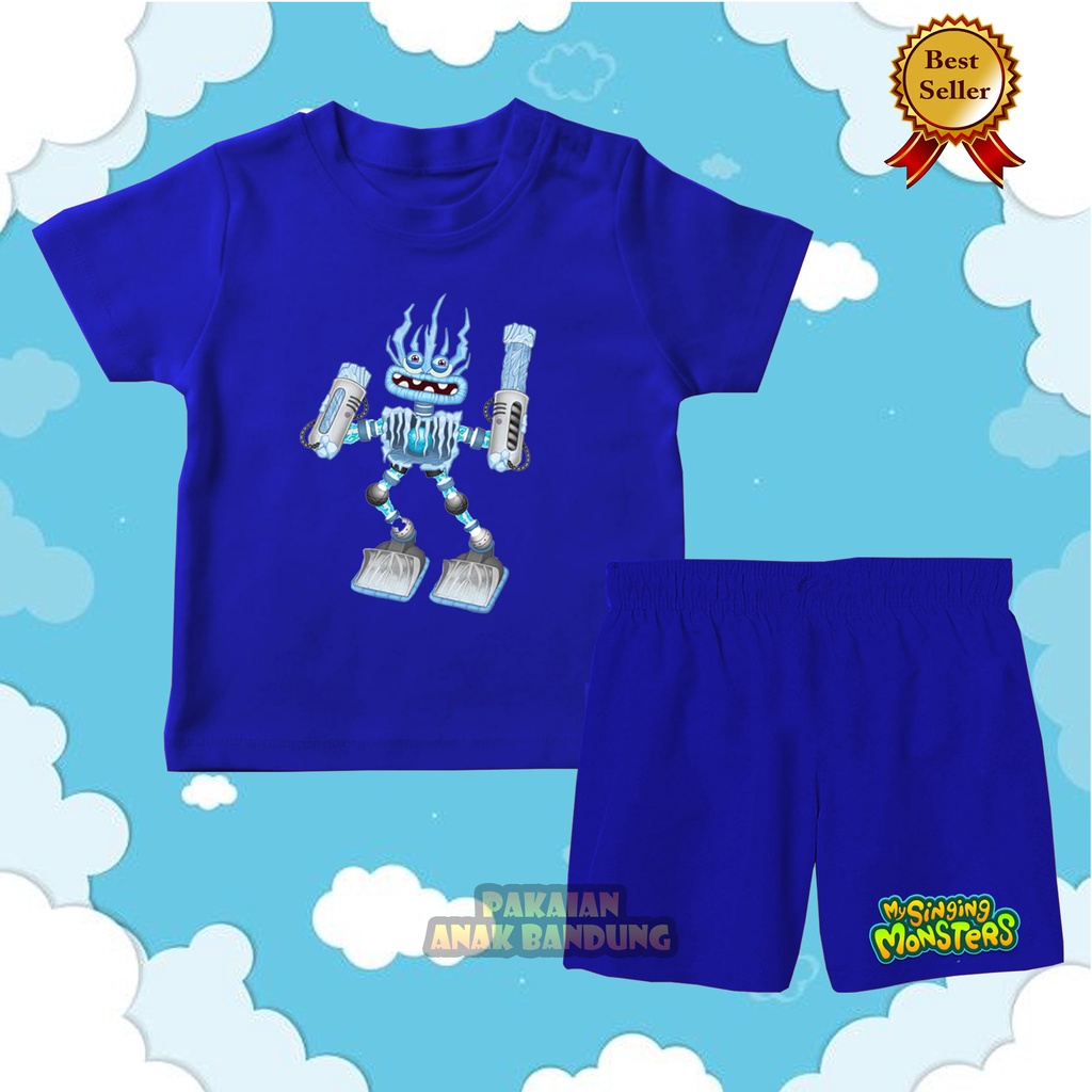 ชุดเสื้อยืด Wubbox CHILDRENS CHARACTER PREMIUM MATERIAL