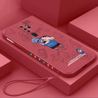 เคส Realme C31 เคส Realme C30 เคส Realme C30S เคส Realme C33 เคส Realme 10 4G เคส Realme 10 Pro 5G เคส Realme 10 Pro Plus 5G Straight Edge 90 ° Crayon Shinchan Silicone Case โทรศัพท์มือถือ