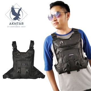 กระเป๋าคาดอก AKHTAR TACTICAL CHEST BAG เทรนดี้ สําหรับผู้ชาย และผู้หญิง