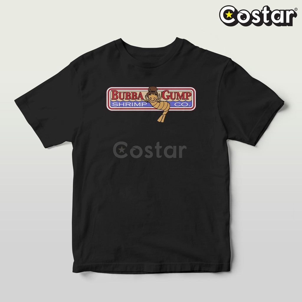 เสื้อยืด Costarstore - โลโก้ Bubba Gump Srichmp - Forrest Gump