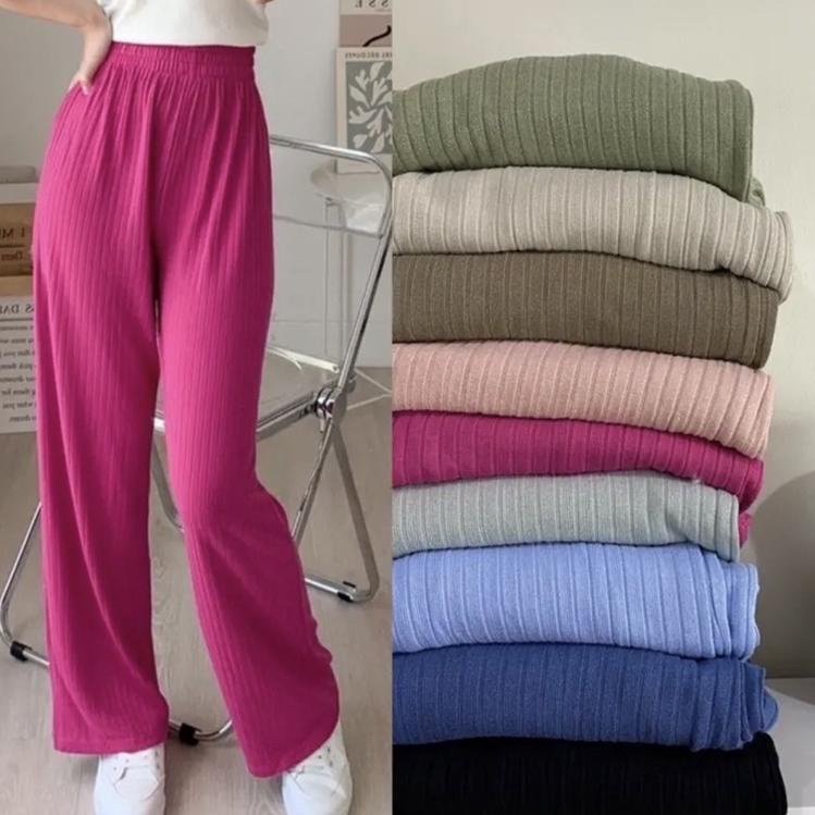 RECOMMENDED Dicq~Kiyora Premium Long Pants Knit Culottes