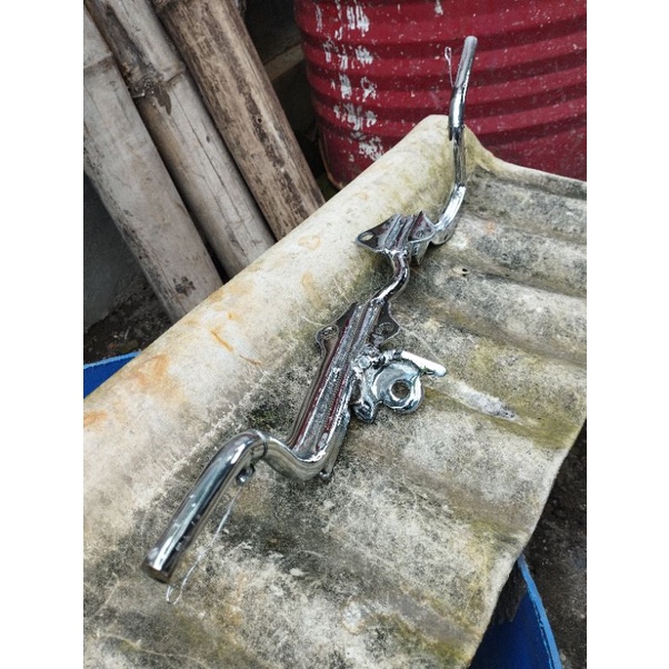 FOOTSTEP / POST FRONT FIZ R ORIGINAL CHROME CROM