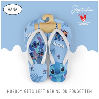 [Flip Flops] รองเท้าแตะฟองน้ํา ลําลอง ลาย Stitch Ohana ชายหาด สําหรับผู้หญิง ผู้ใหญ่