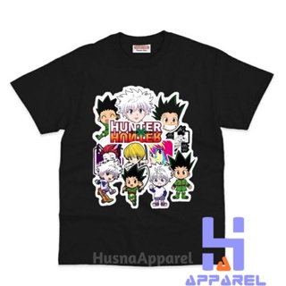 เสื้อยืด พิมพ์ลายอนิเมะ HUNTER X HUNTER สําหรับเด็ก