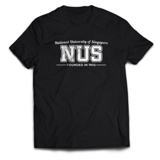 เสื้อยืด พิมพ์ลาย Nus FOUNDED 1905 National University of Singapore สําหรับผู้ชาย และผู้หญิง