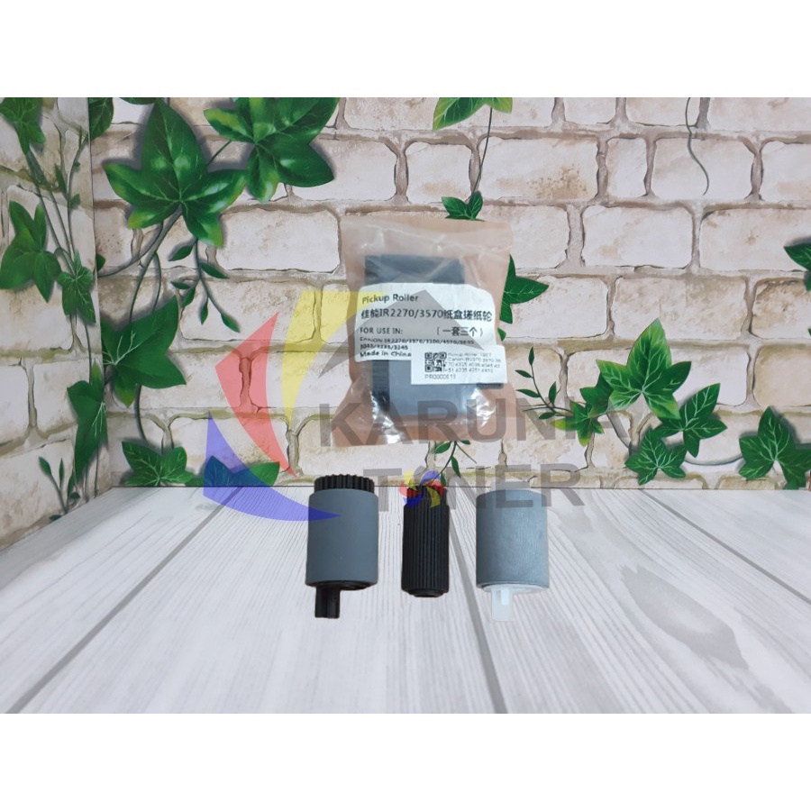 ลูกกลิ้งกระบะ 1 ชุด (ยางดึงกระดาษ) Pick up Roller Printer ir4570 ir-4570 4570
