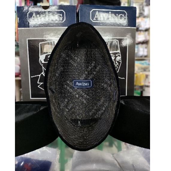 BEST Plain Black Peci AWING AC สูง 7,8,9