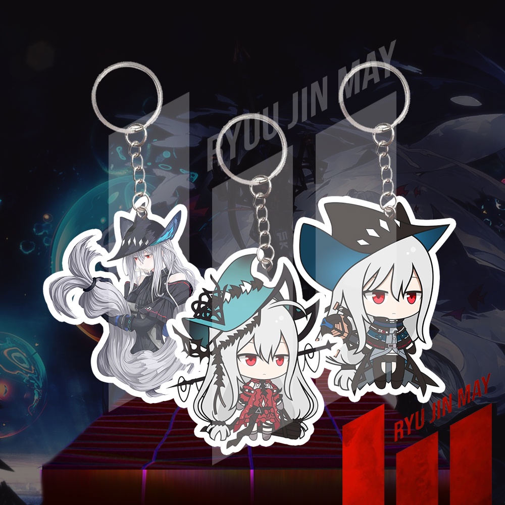 Hp GANTUNGAN พวงกุญแจ/พวงกุญแจ/ที่วางโทรศัพท์มือถือ - Arknights - Skadi