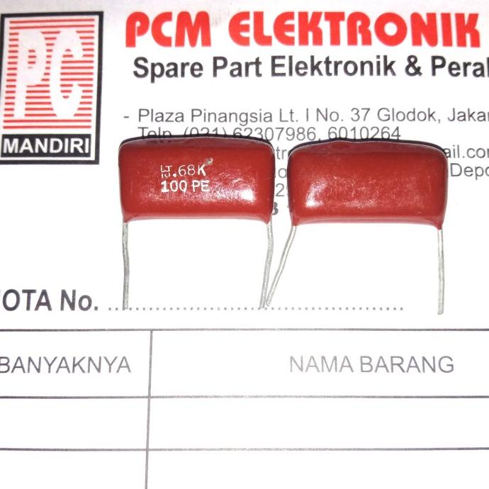Milar 684J250V 684J 250V 684 J 250 V 680nF pcmelektrob90 รับเลย
