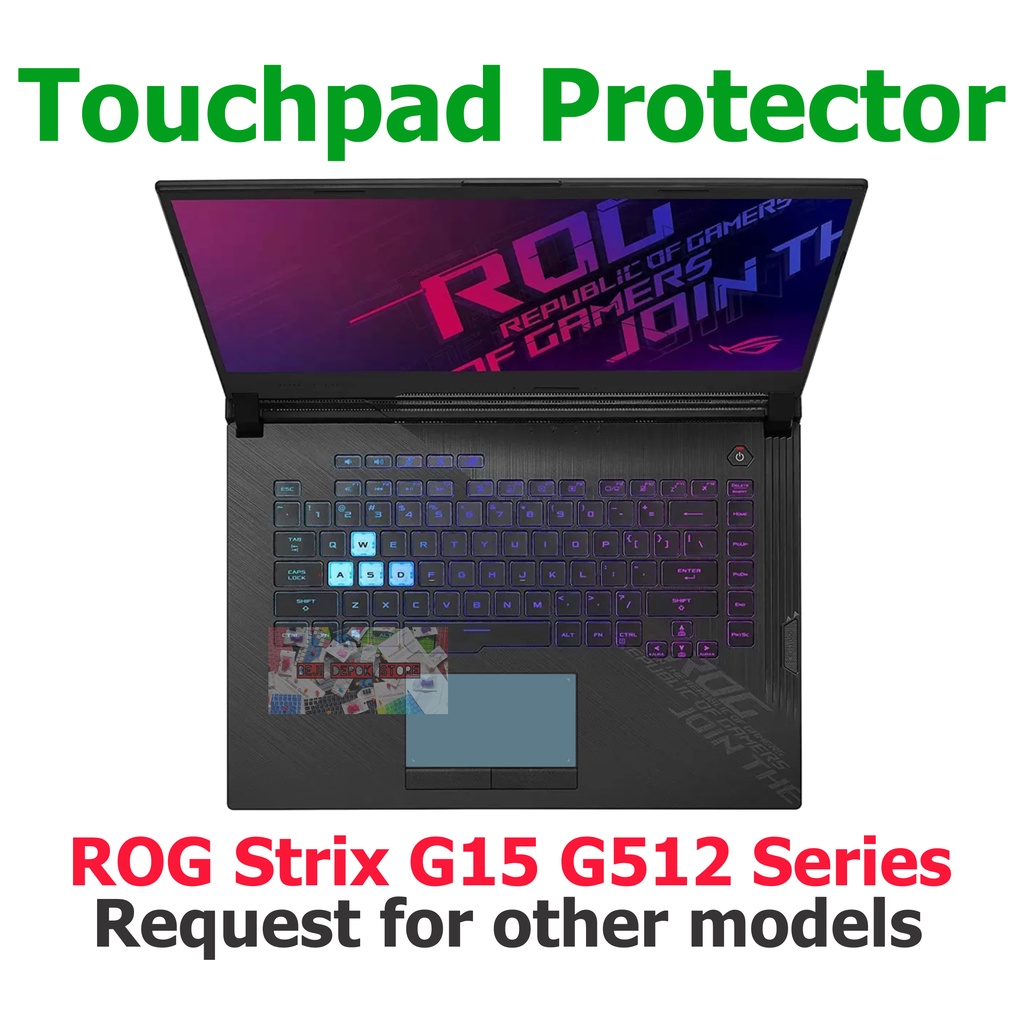 ทัชแพดแทร็กแพด ป้องกันรอย สําหรับ Asus ROG Strix G15 G512 Series