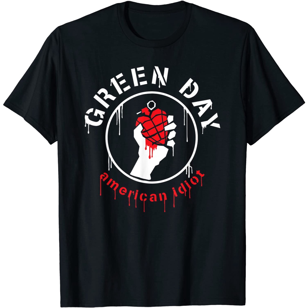 เสื้อยืด Green Day Drip American