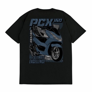 เสื้อยืด ลาย Sakazuki Honda ALL NEW PCX 160 สําหรับยานยนต์