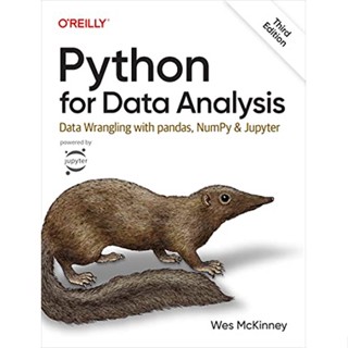 Python สําหรับการวิเคราะห์ข้อมูล: การจัดข้อมูลกับแพนด้า, NumPy, และ Jupyter