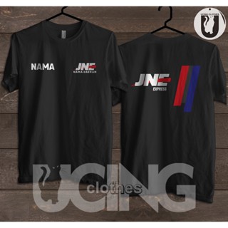 เสื้อยืด พิมพ์ลายบริษัท Jne Express ออกแบบดี ฟรีชื่อ สําหรับผู้ชาย