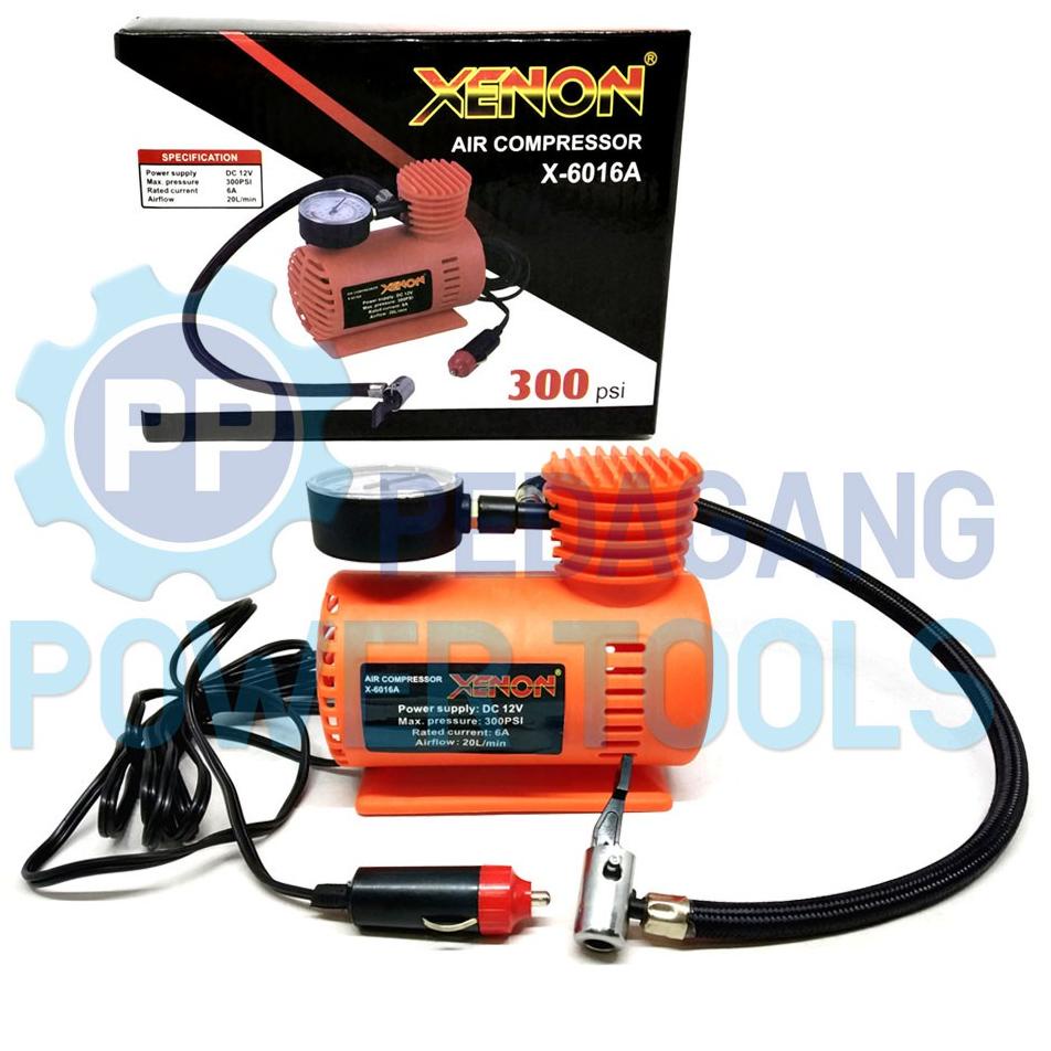 HOT XENON MINI WIND COMPRESSOR DC 12V - MINI AIR COMPRESSOR - ปั๊มยาง