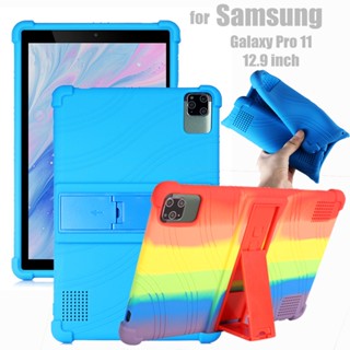 For Samsung Galaxy Tab Pro 11 Pro11 12.9 Inch Tablet Case Super Shockproof Soft Silicone Protective Case Stand Cover