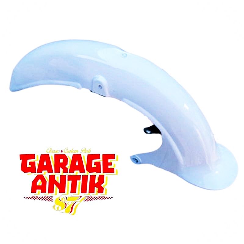 บังโคลน PUTIH Honda C70 - บังโคลนหน้า Honda C70 - บังโคลน C70 สีขาว สําหรับรถจักรยานยนต์แบบกําหนดเอง